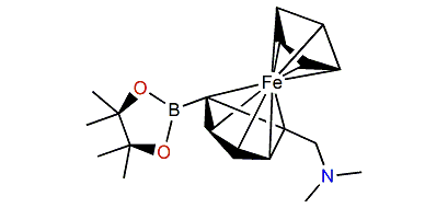 2,3-Dimethylbutane-2,3-diol 2-(N,N-dimethylaminomethyl)-ferroceneboronate